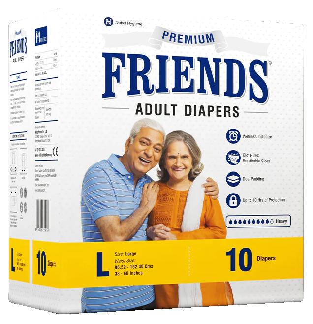 Підгузники для дорослих Friends Premium розмір L №10